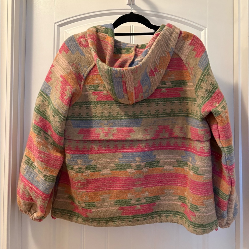 Aztec Hooded Pullover - Small - Picture 2 of 5